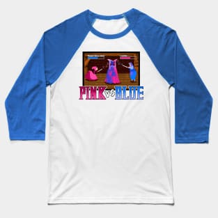 Pink vs Blue Baseball T-Shirt